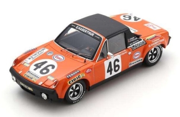 18S856 Porsche 914/6 No.46 Le Mans 24H 1971 J. Sage - P. Keller 1:18